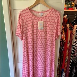 Lularoe 2x short sleeve, high low dress